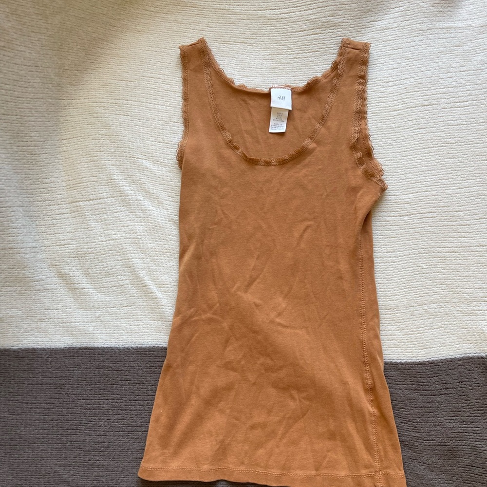 H&M Orange Tank Top
